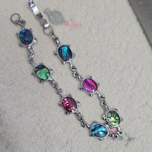 Turtle Sterling Silver Bracelet